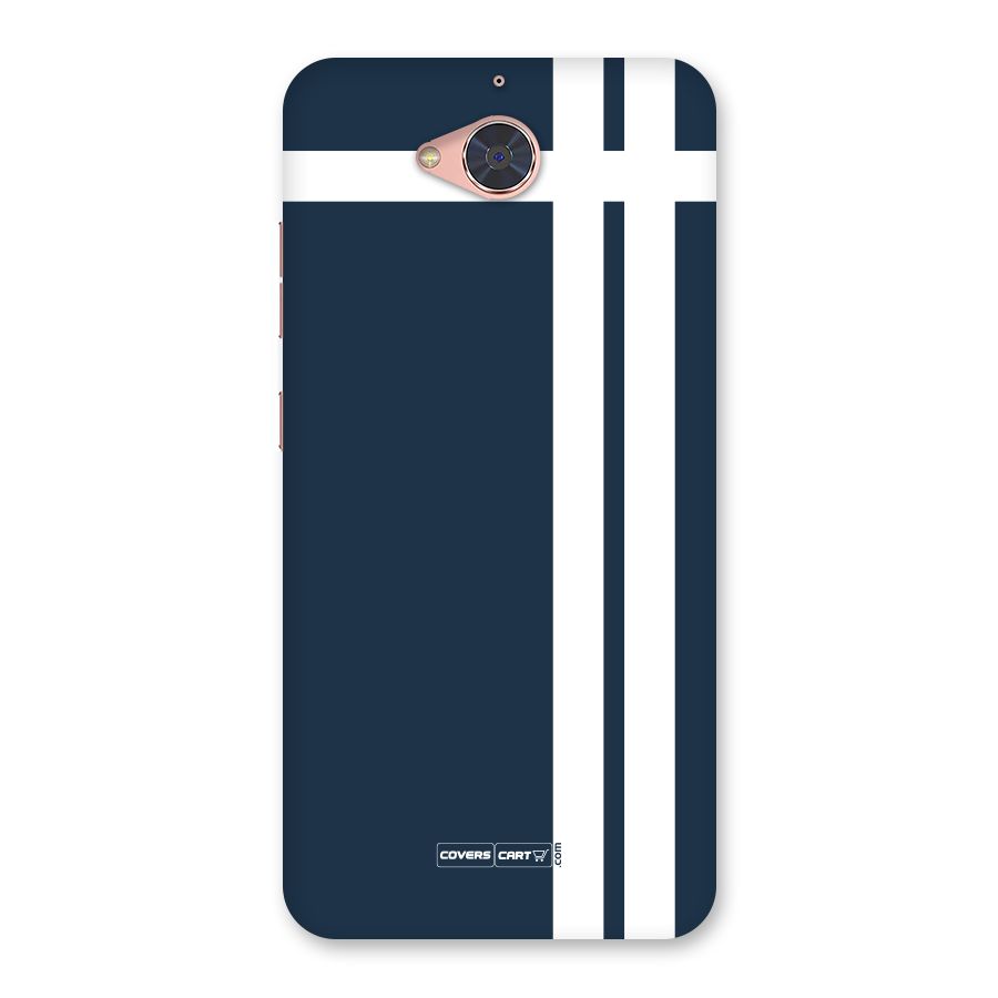 Blue and White Back Case for Gionee S6 Pro