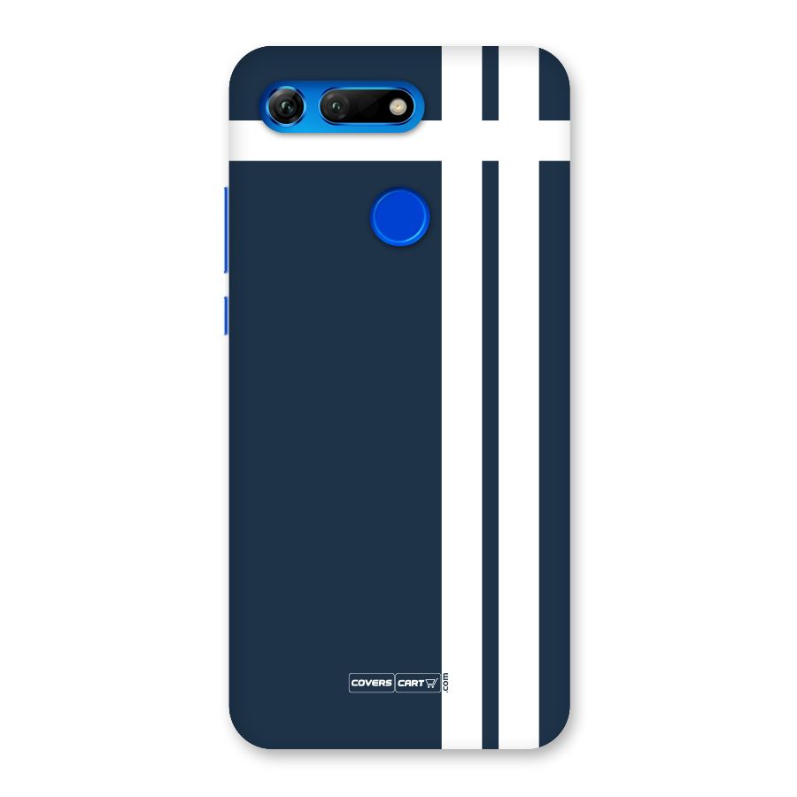 Blue and White Back Case for Honor View 20