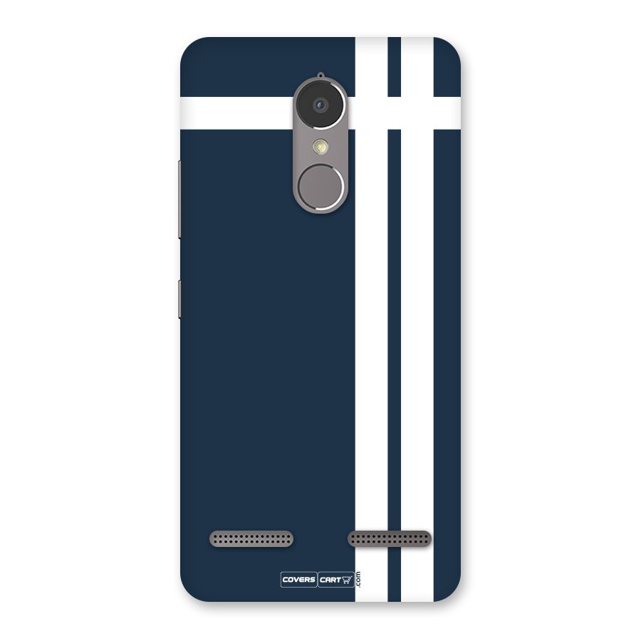 Blue and White Back Case for Lenovo K6 Power