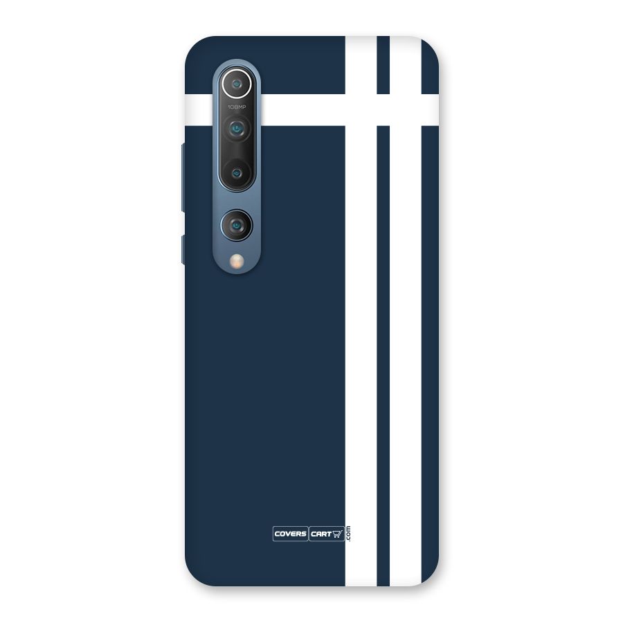 Blue and White Back Case for Mi 10