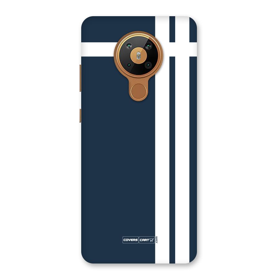 Blue and White Back Case for Nokia 5.3