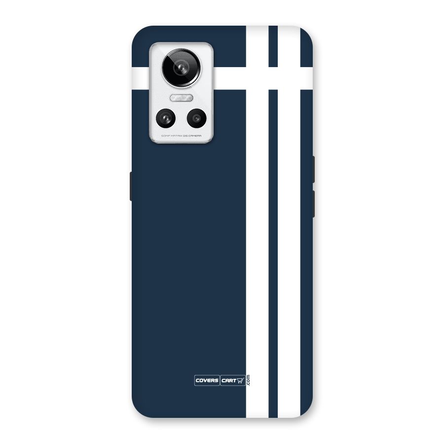 Blue and White Back Case for Realme GT Neo 3