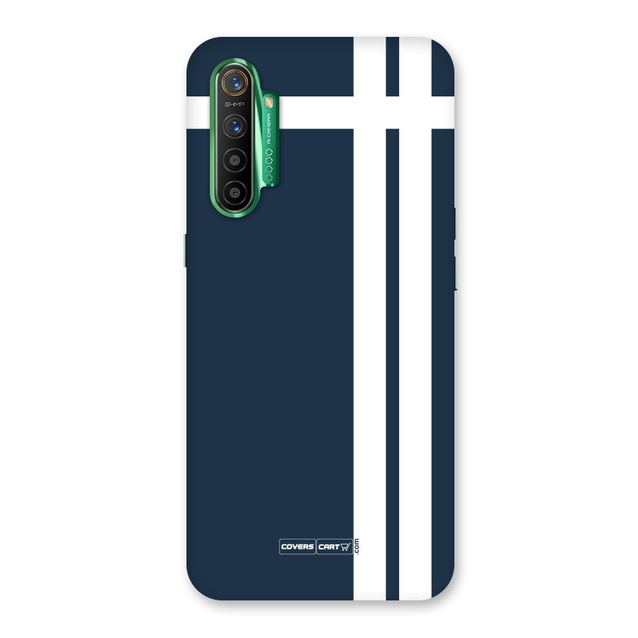 Blue and White Back Case for Realme X2