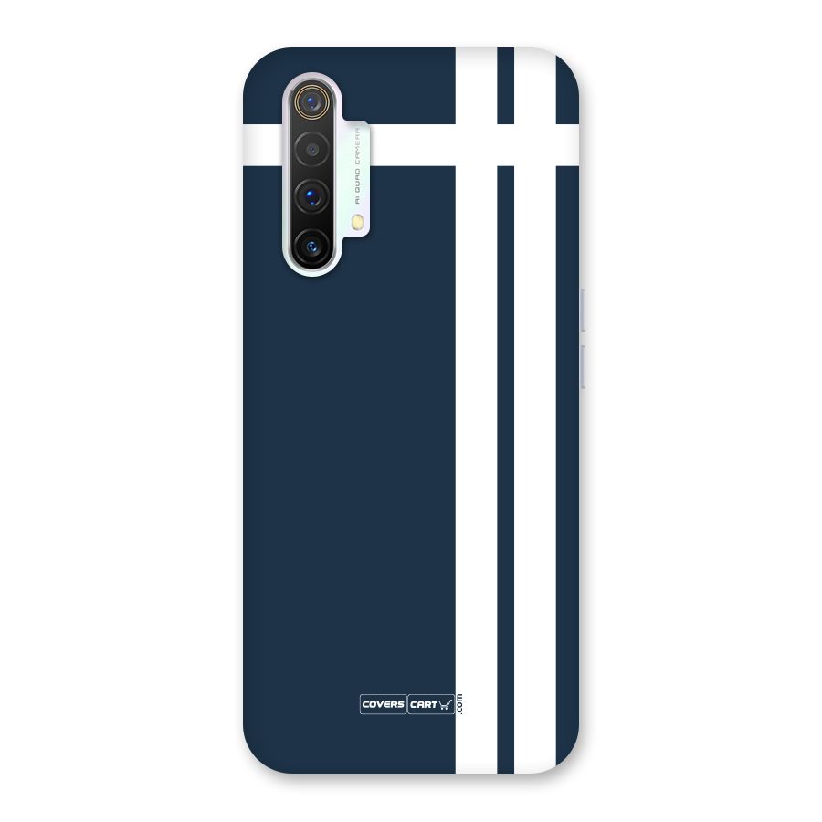 Blue and White Back Case for Realme X3