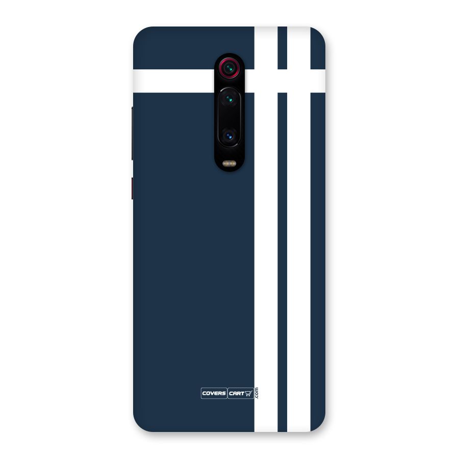 Blue and White Back Case for Redmi K20