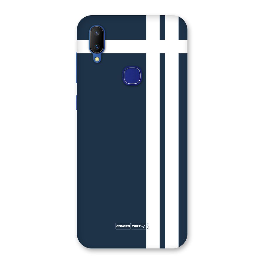 Blue and White Back Case for Vivo V11
