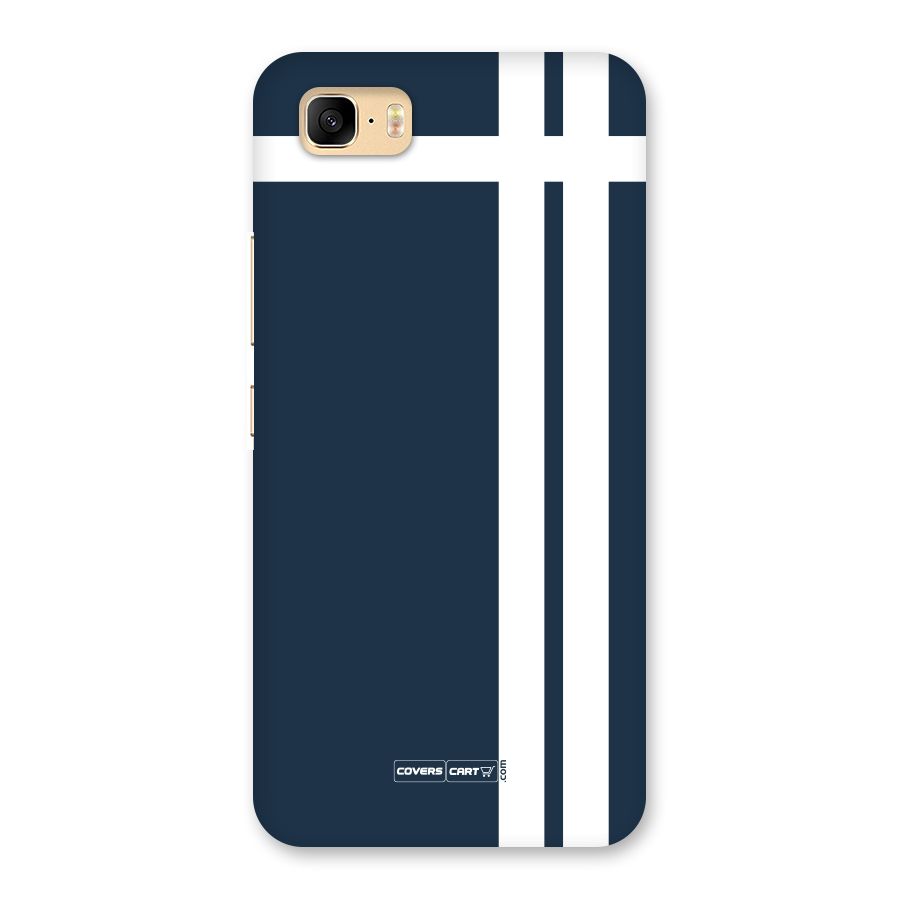 Blue and White Back Case for Zenfone 3s Max