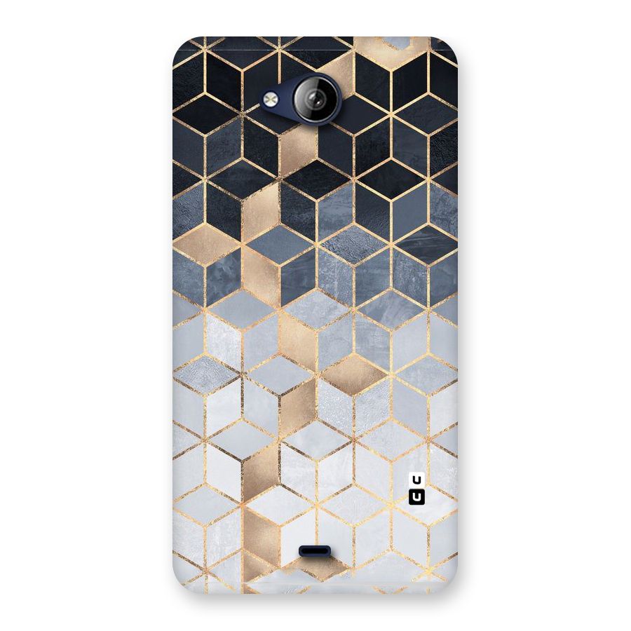 Blues And Golds Back Case for Canvas Play Q355