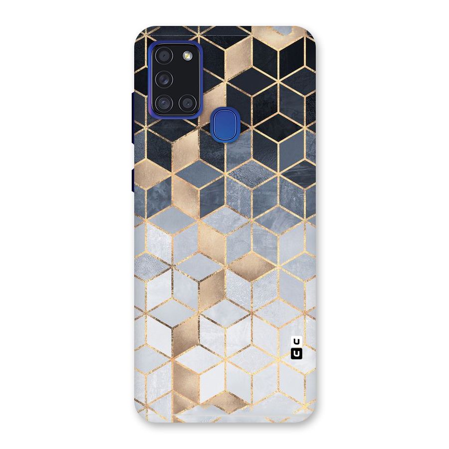 Blues And Golds Back Case for Galaxy A21s