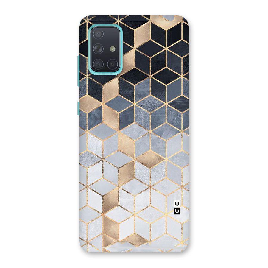 Blues And Golds Back Case for Galaxy A71