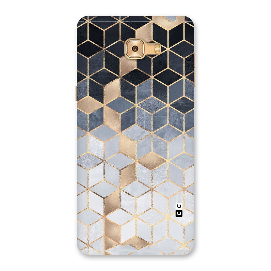 Blues And Golds Back Case for Galaxy C9 Pro