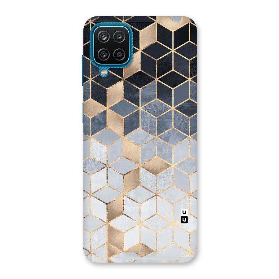 Blues And Golds Back Case for Galaxy F12