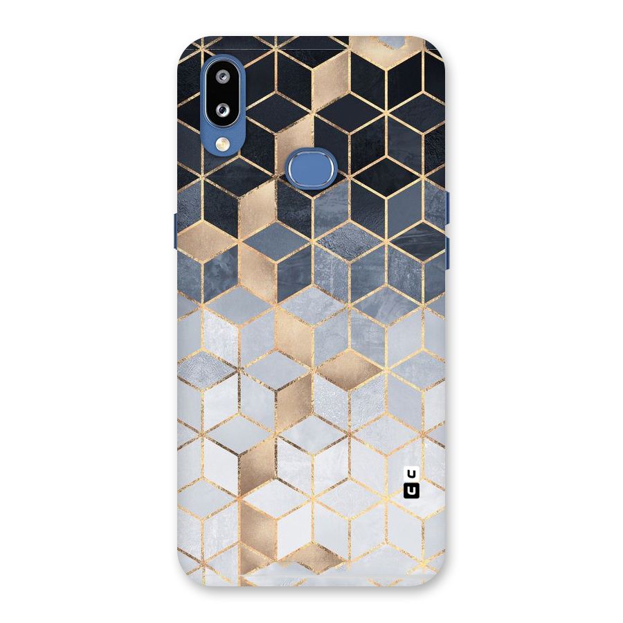 Blues And Golds Back Case for Galaxy M01s