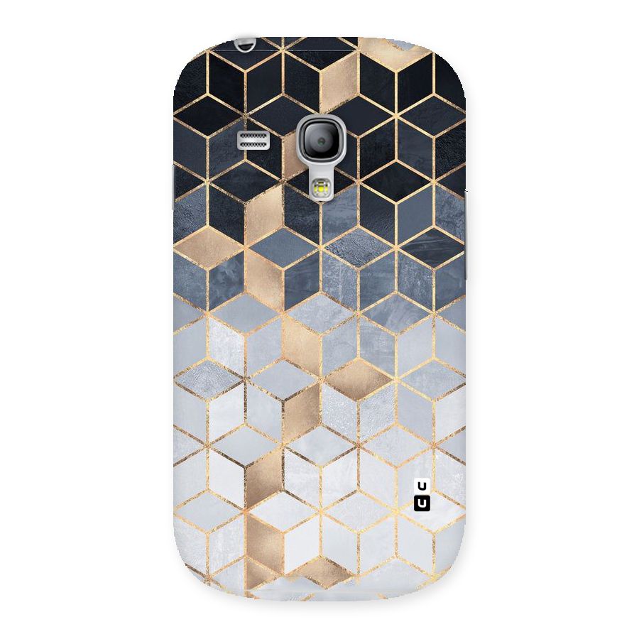 Blues And Golds Back Case for Galaxy S3 Mini