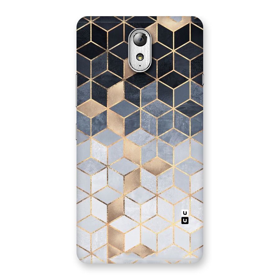 Blues And Golds Back Case for Lenovo Vibe P1M
