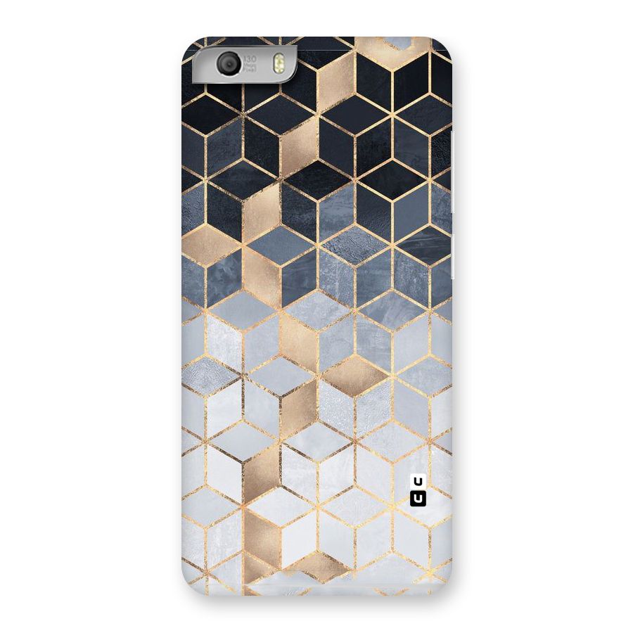 Blues And Golds Back Case for Micromax Canvas Knight 2