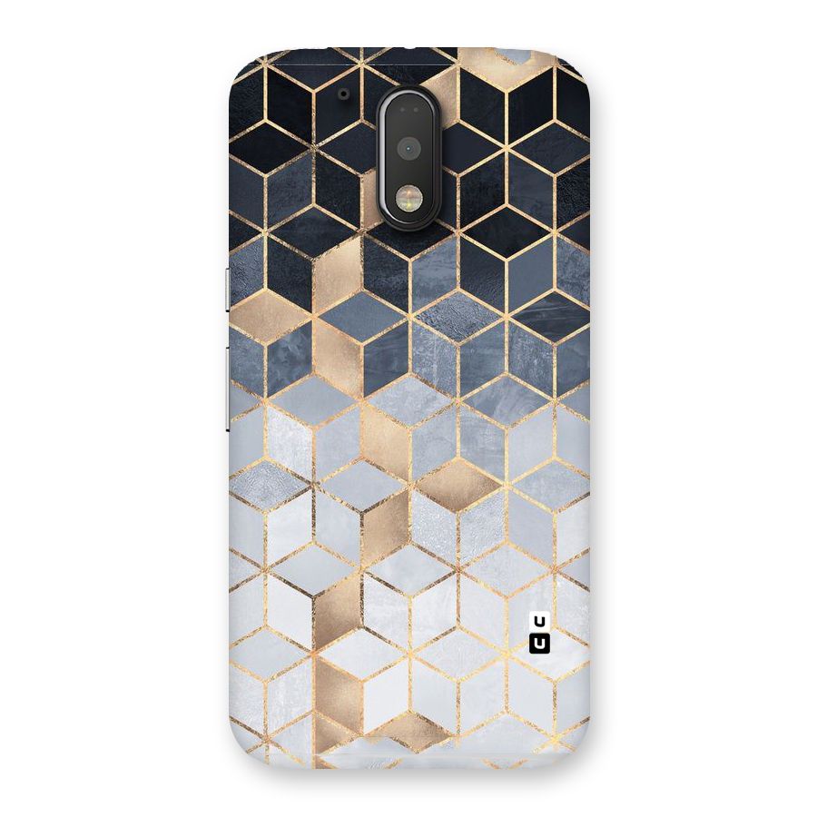 Blues And Golds Back Case for Motorola Moto G4 Plus