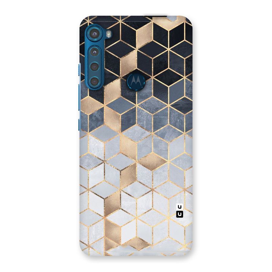 Blues And Golds Back Case for Motorola One Fusion Plus