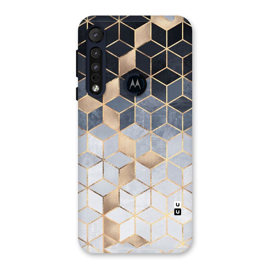 Blues And Golds Back Case for Motorola One Macro