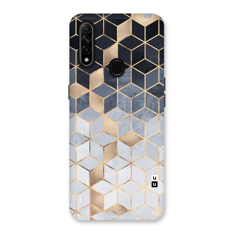 Blues And Golds Back Case for Oppo A31