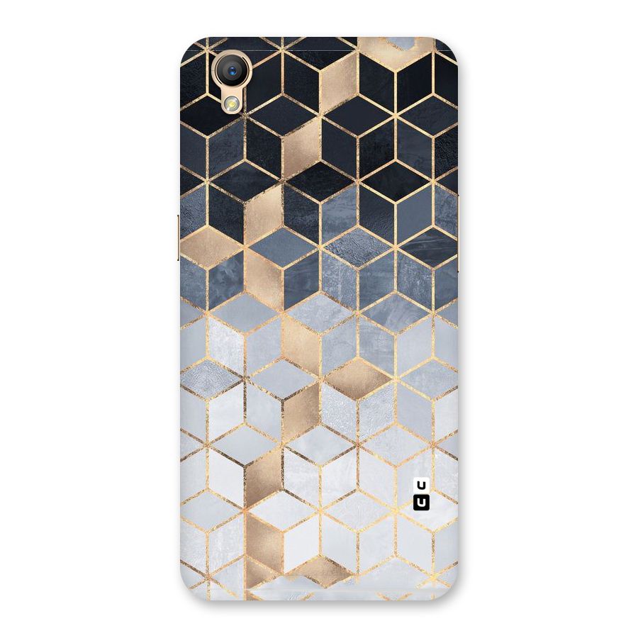 Blues And Golds Back Case for Oppo A37