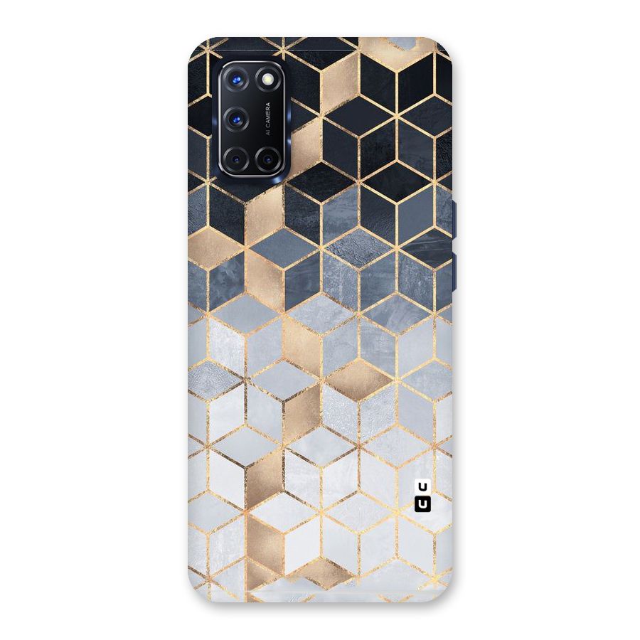 Blues And Golds Back Case for Oppo A52