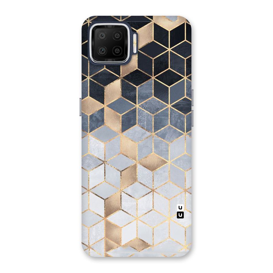 Blues And Golds Back Case for Oppo F17
