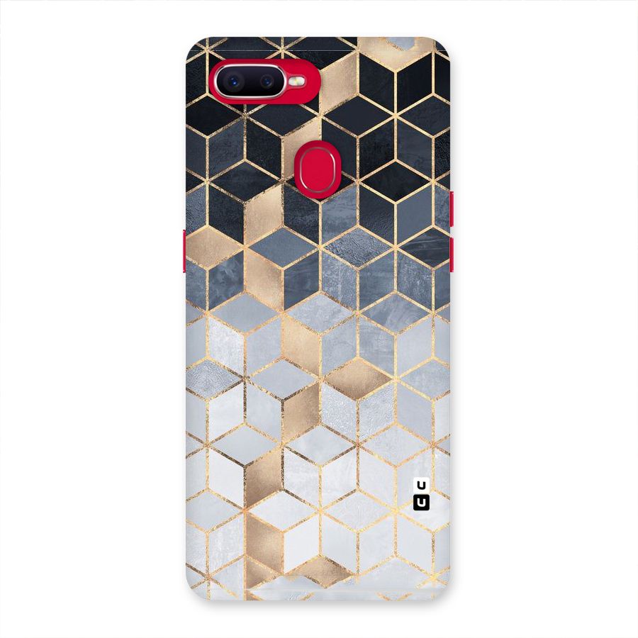 Blues And Golds Back Case for Oppo F9 Pro