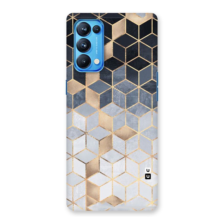 Blues And Golds Back Case for Oppo Reno5 Pro 5G