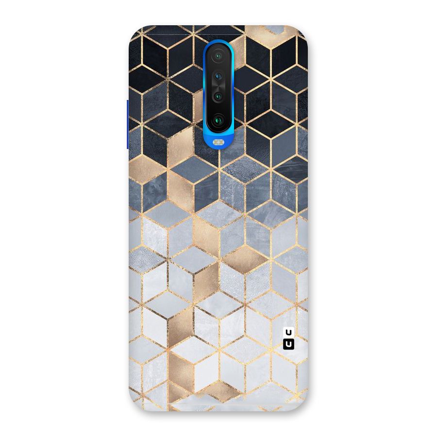 Blues And Golds Back Case for Poco X2