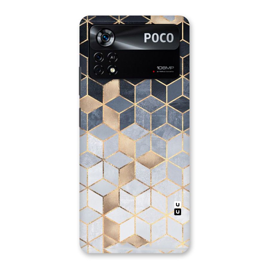 Blues And Golds Back Case for Poco X4 Pro 5G