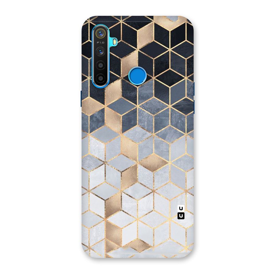 Blues And Golds Back Case for Realme 5