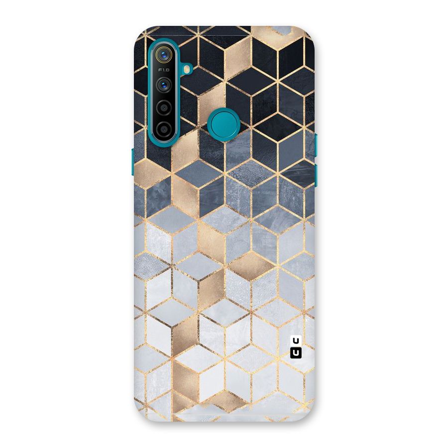 Blues And Golds Back Case for Realme 5i