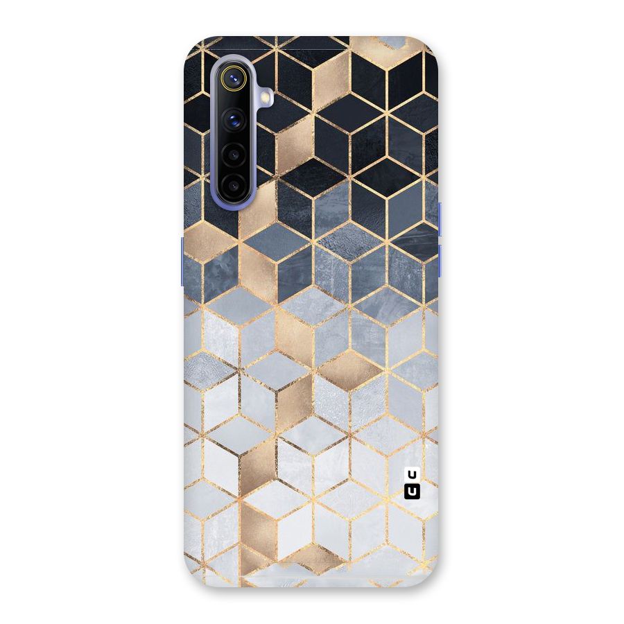 Blues And Golds Back Case for Realme 6i