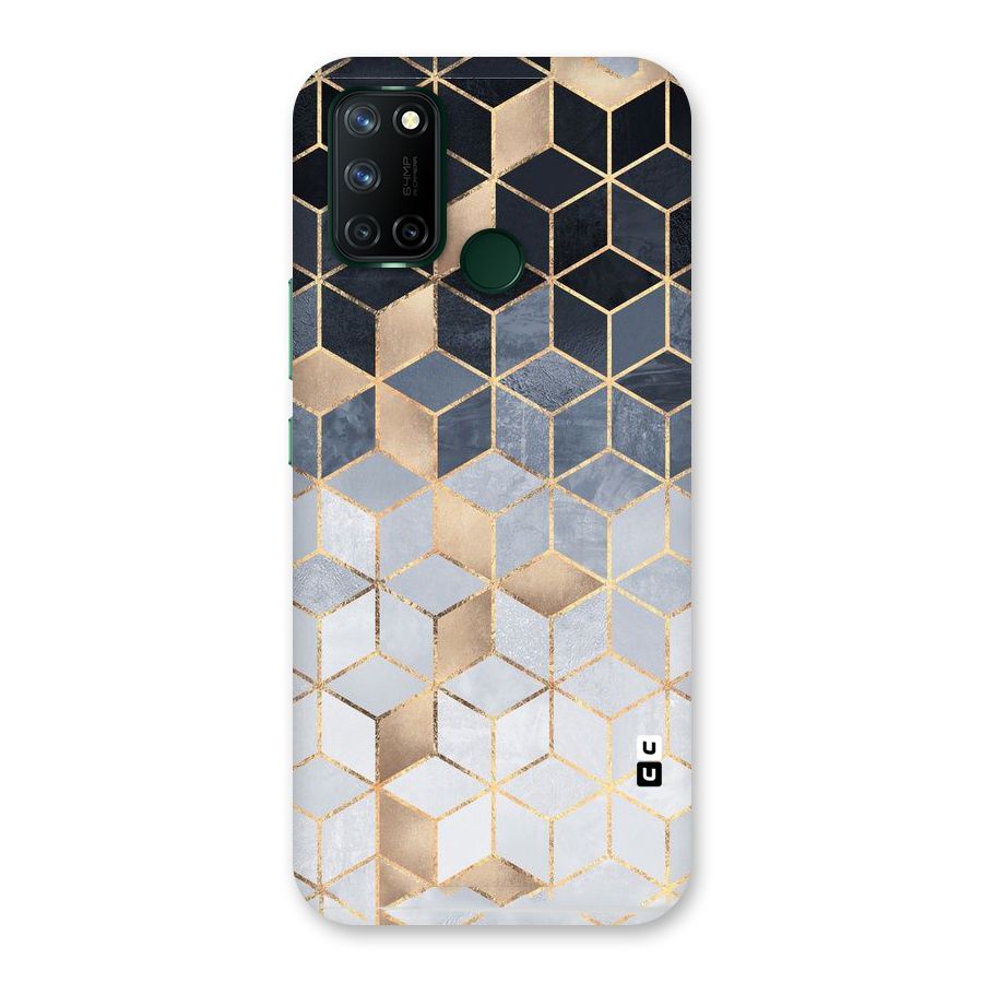 Blues And Golds Back Case for Realme 7i