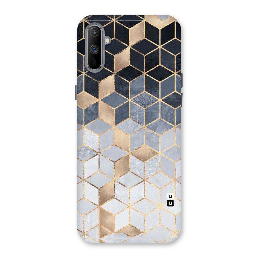 Blues And Golds Back Case for Realme C3