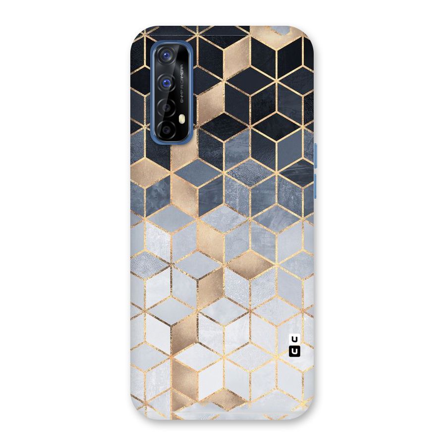 Blues And Golds Back Case for Realme Narzo 20 Pro