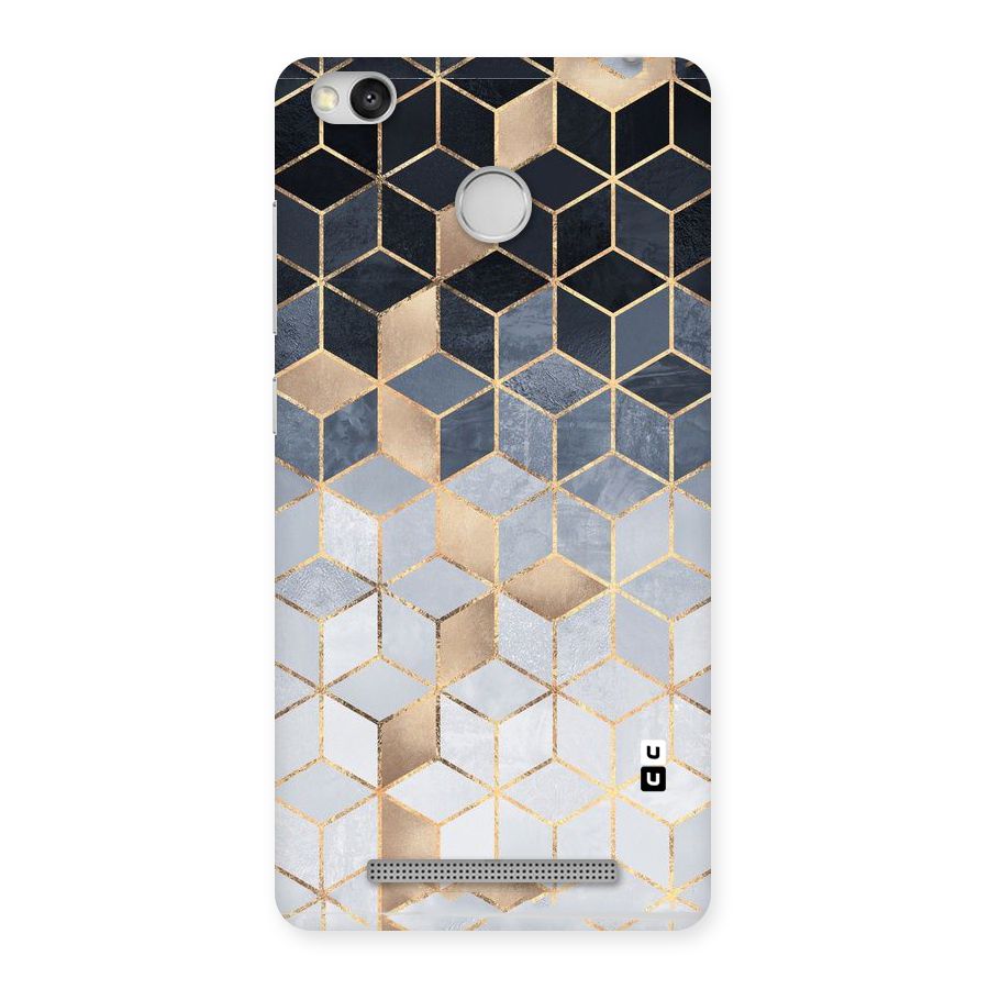 Blues And Golds Back Case for Redmi 3S Prime