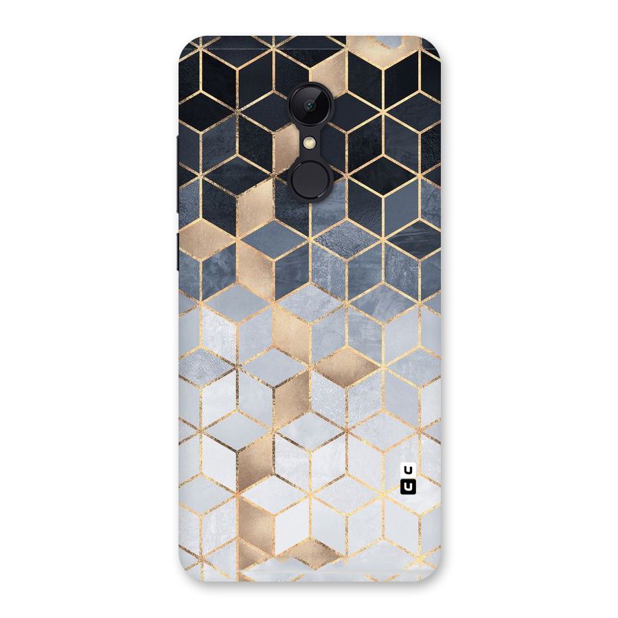 Blues And Golds Back Case for Redmi 5