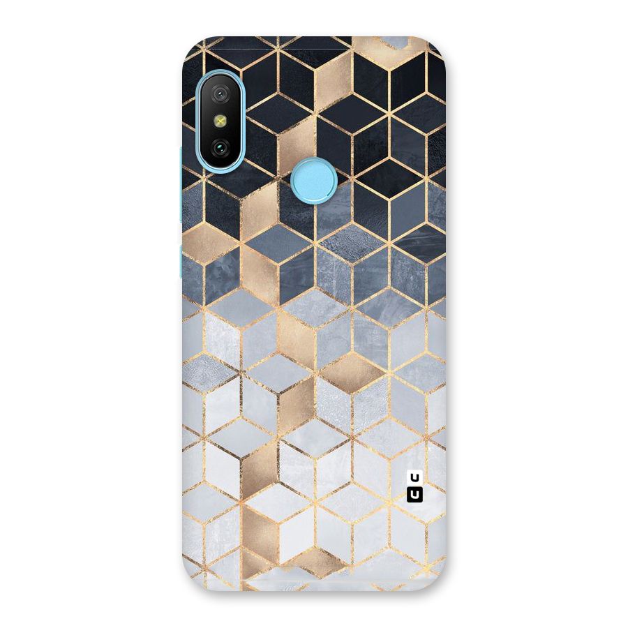 Blues And Golds Back Case for Redmi 6 Pro