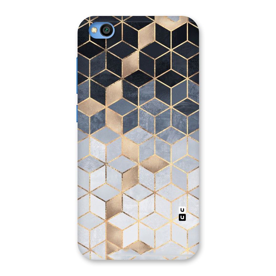 Blues And Golds Back Case for Redmi Go