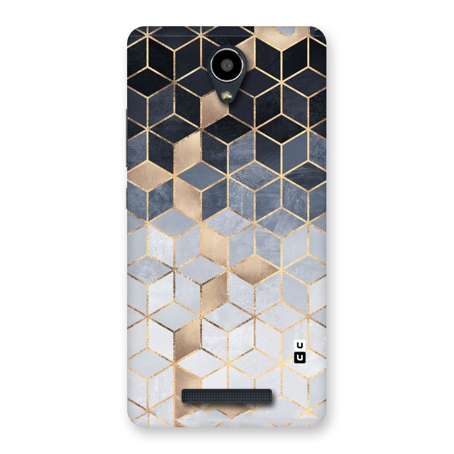 Blues And Golds Back Case for Redmi Note 2