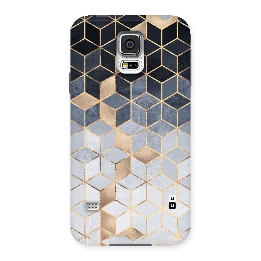 Blues And Golds Back Case for Samsung Galaxy S5