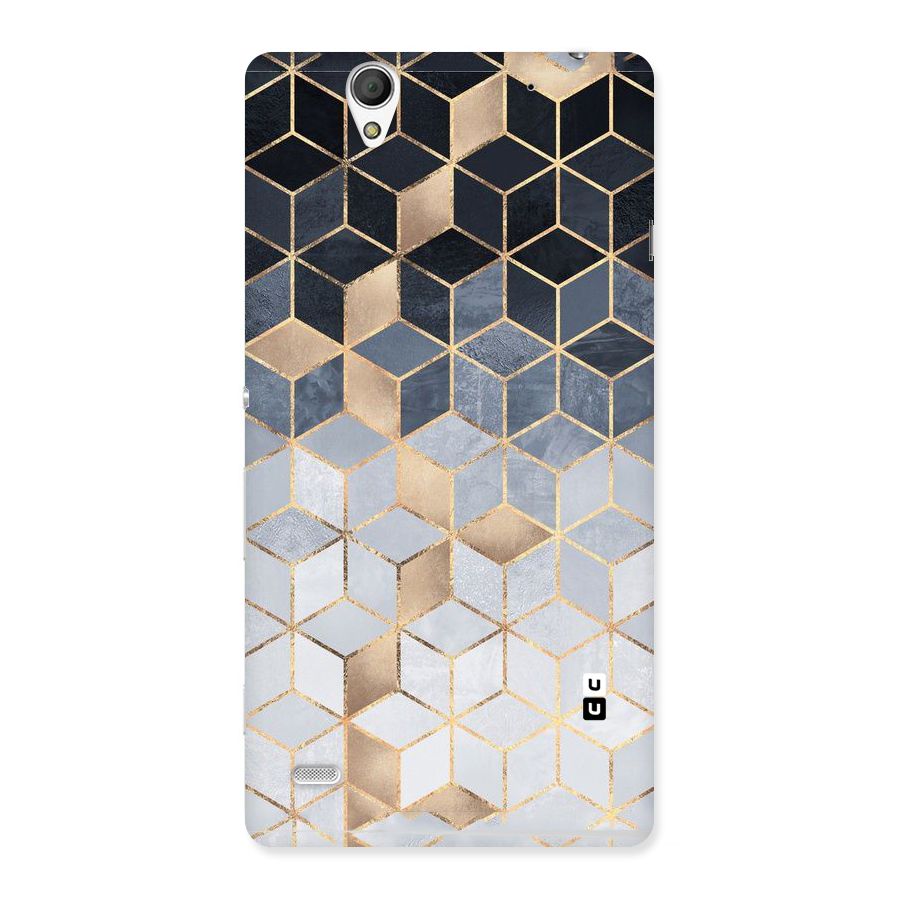 Blues And Golds Back Case for Sony Xperia C4