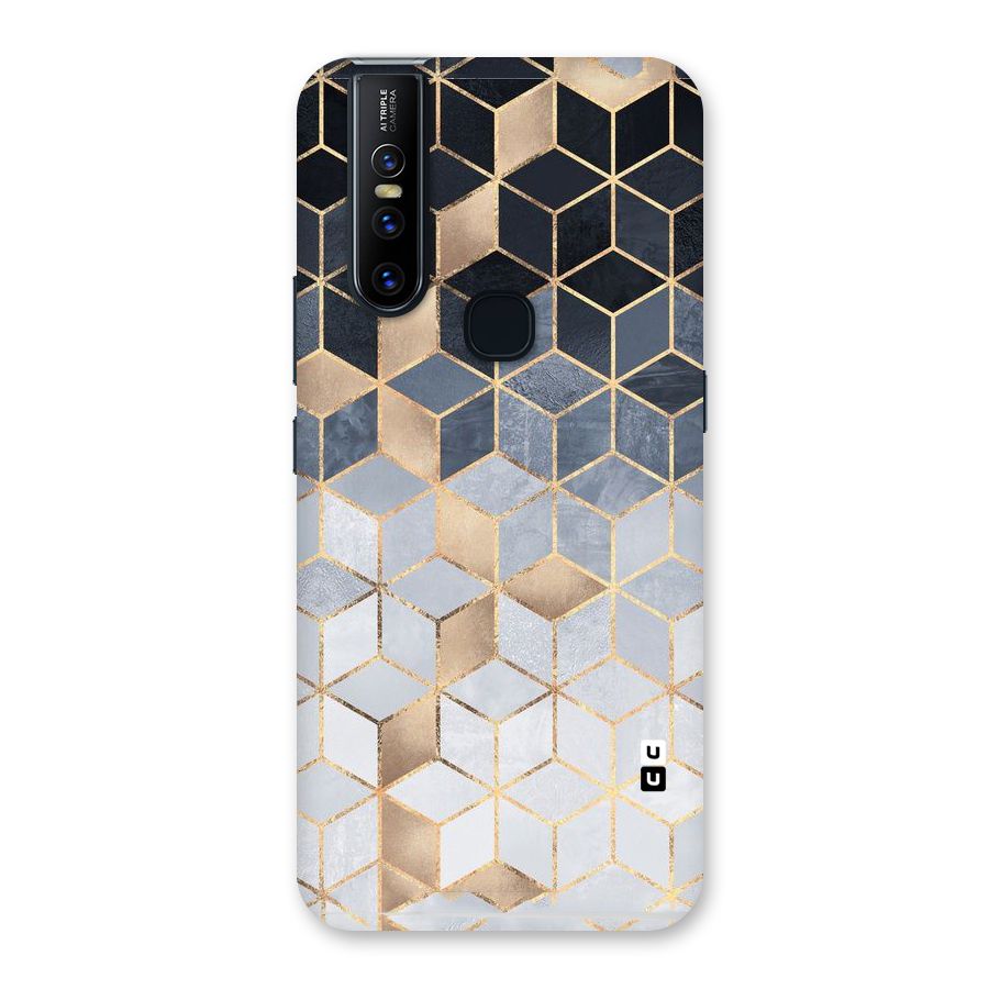 Blues And Golds Back Case for Vivo V15