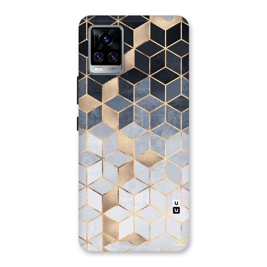 Blues And Golds Back Case for Vivo V20 Pro