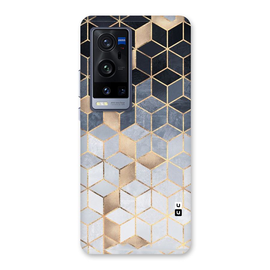 Blues And Golds Back Case for Vivo X60 Pro Plus