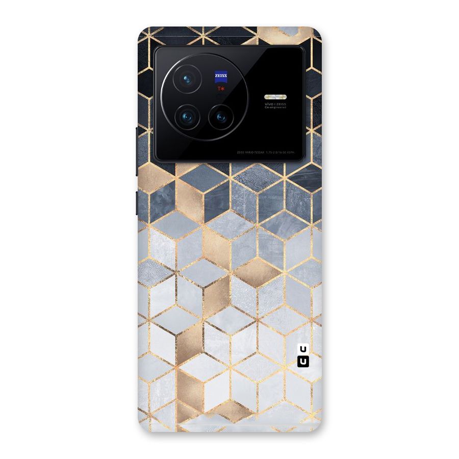 Blues And Golds Back Case for Vivo X80