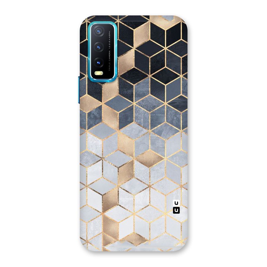 Blues And Golds Back Case for Vivo Y20A