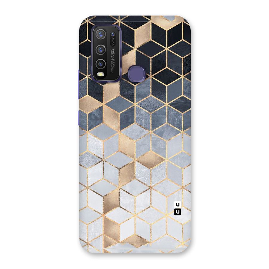 Blues And Golds Back Case for Vivo Y30